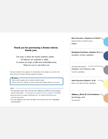 honda freed 2011 2012 & 2013 navigation & multimedia system manual (jdm)